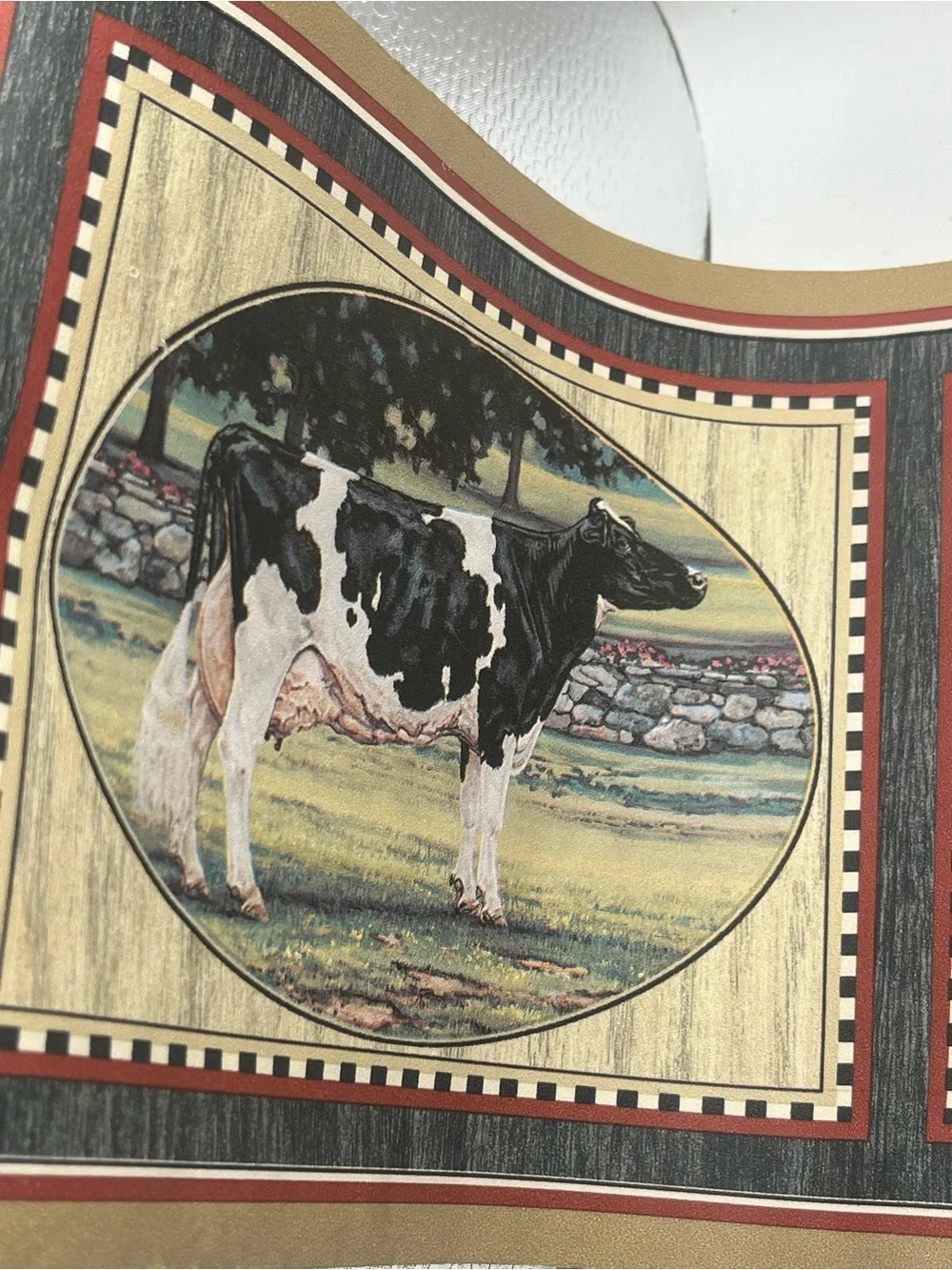 Farmhouse Design Vintage Wallpaper Border